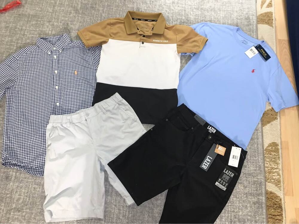 5 pc Big Boys Polo & Kenneth Cole (Size 14-16)